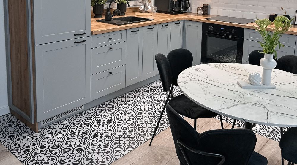 what to wear on the kitchen floor